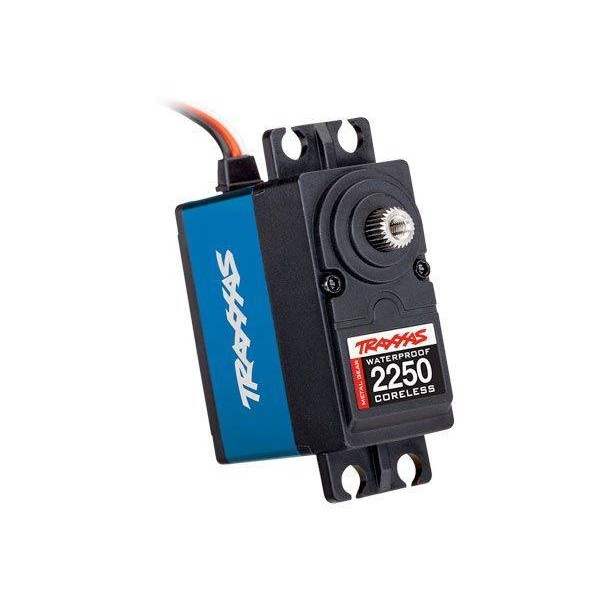 Traxxas 330 High Torque Metal Gear Waterproof High Voltage Digital Servo, Blue