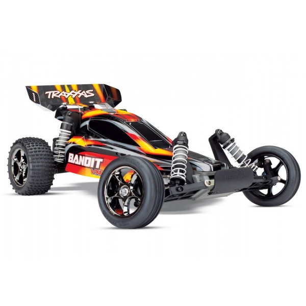 Traxxas Bandit VXL 1/10 Off-Road Buggy RTR with TQi 2.4GHz Radio and TSM (Red)
