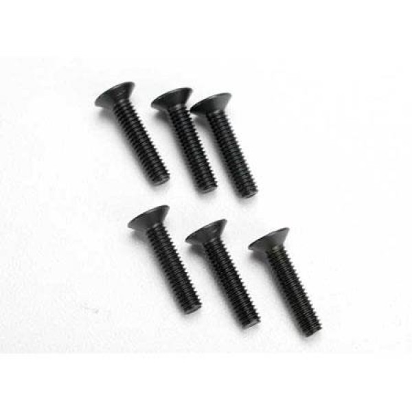 Traxxas Countersunk Hex Screw 4x18mm Jato (6)