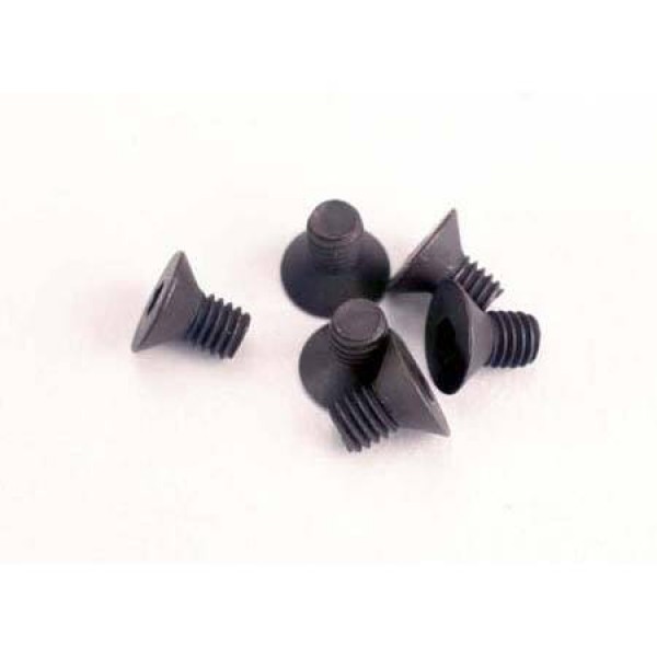 Traxxas Screws 3x5mm Countersunk Machine (6) Hex Drive