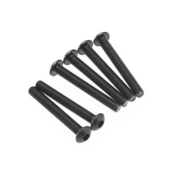 Traxxas Screws 3x23mm Button-Head Machine Hex Drive (6)