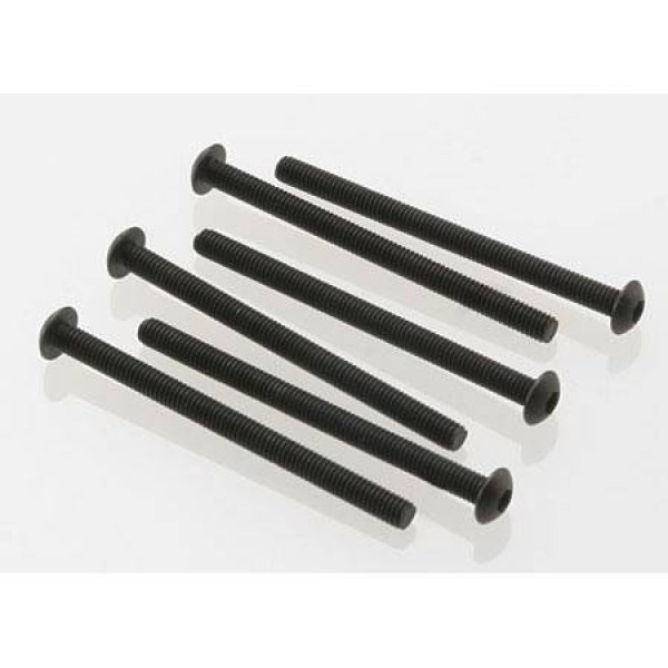 Traxxas Screws 3x40mm Button-Head Machine Hex Drive (6)