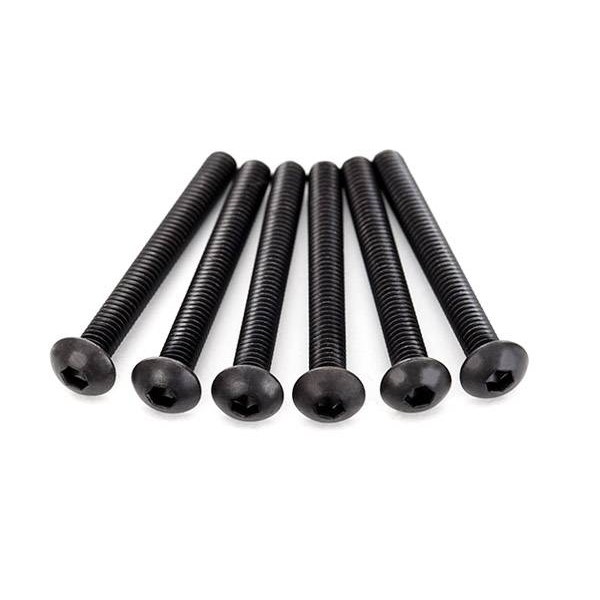 Traxxas Screws 4x30mm Button-Head Machine Hex Drive (6)