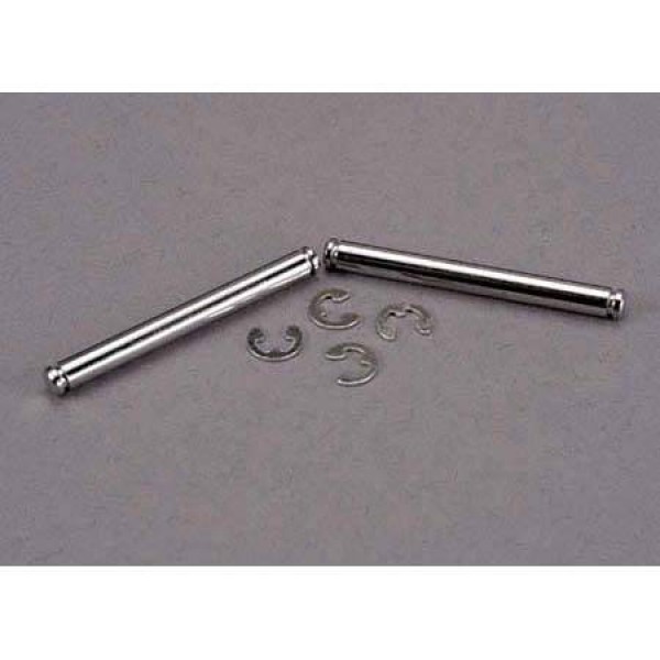 Traxxas Suspension Pins 31.5mm Chrome with E-Clips