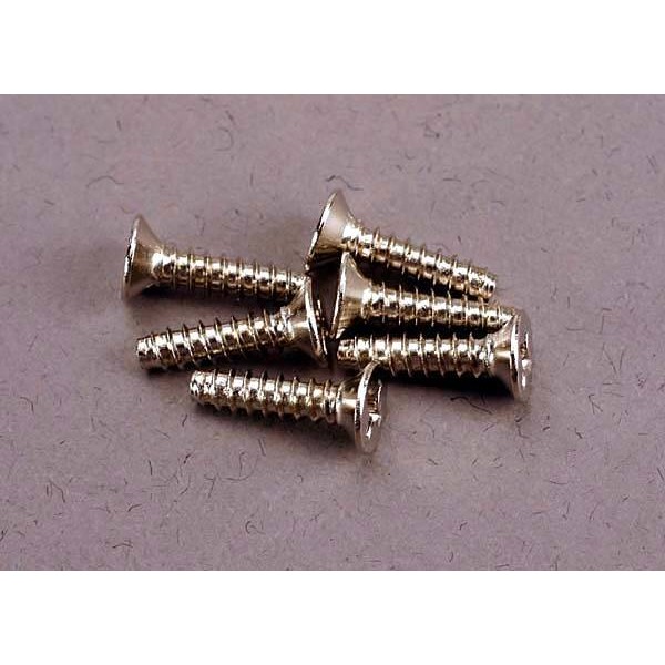 Traxxas Screws 3x12mm Countersunk Self-Tapping (6)
