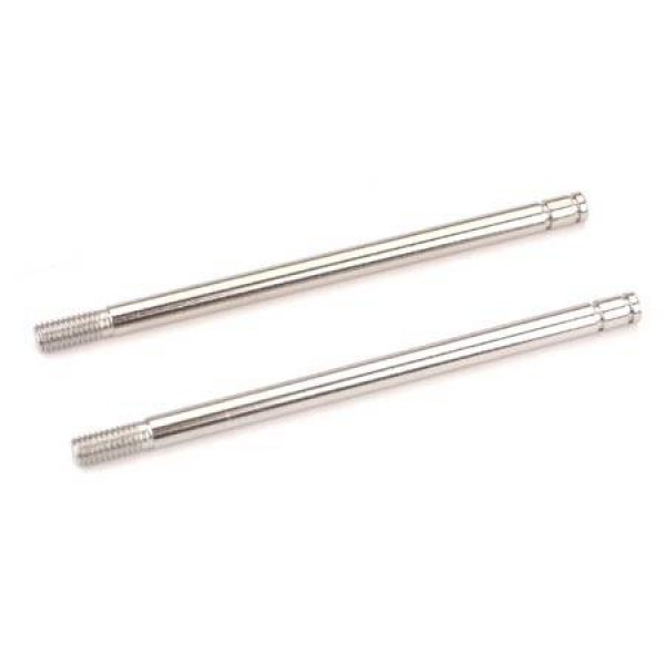 Traxxas Steel Shock Shafts, Chrome (XX-Long) (2)