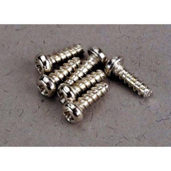 Traxxas Revo Round Head Self-Tapping Screw 2x6mm (6)
