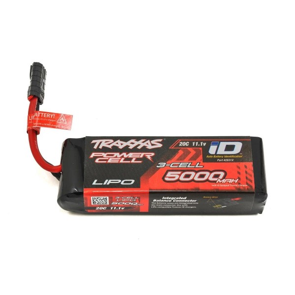 Traxxas LiPo Power Cell Battery with Traxxas Connector, 5000mAh/20C/11.1V/3S