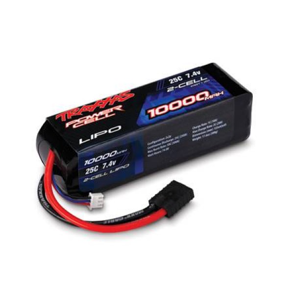 traxxas lipo battery connector