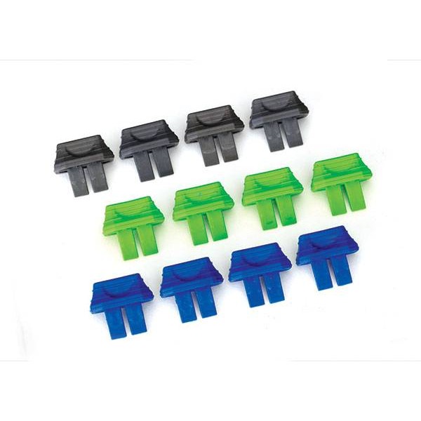 Traxxas Battery charge indicators (green (4) blue (4) grey (4))