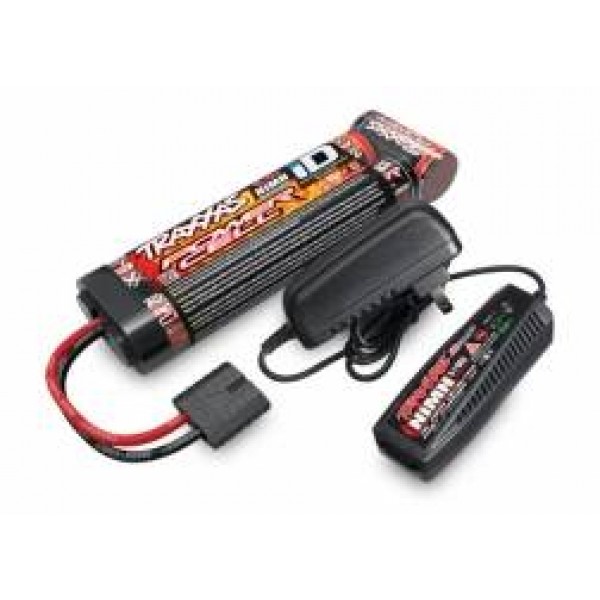 Traxxas Battery/charger completer pack (AC charger, 3000mAh NiMH battery)