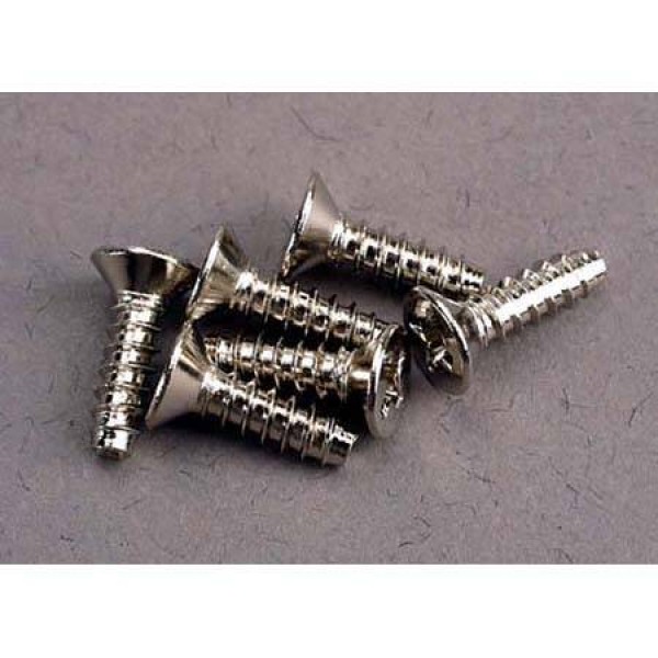 Traxxas Nitro Hawk Countersunk Screws 3x10mm (6)