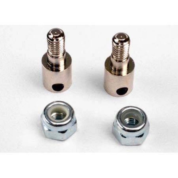 Traxxas Nitro Hawk Rod Guides/Nuts (2)