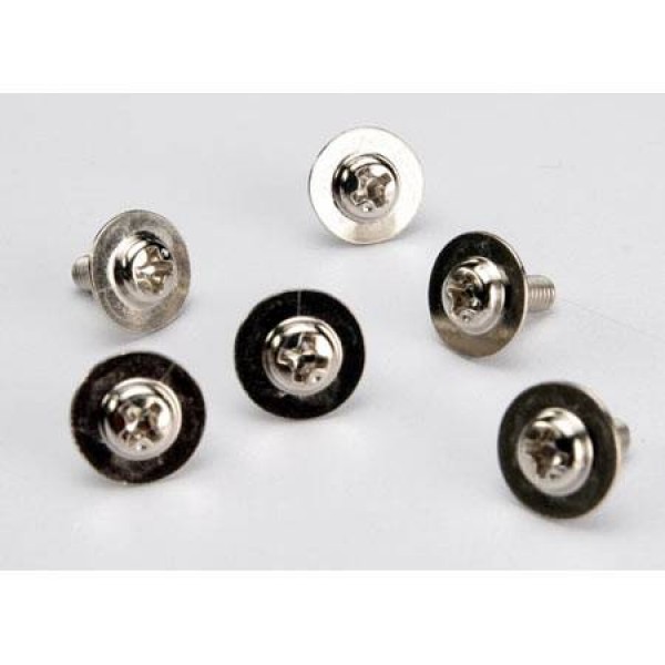 Traxxas Screws 3x8mm Washerhead Machine (6)