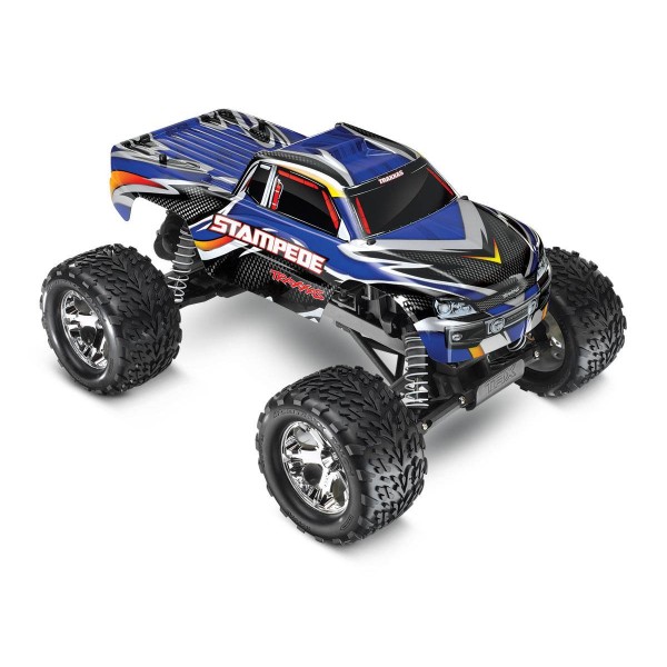 Stampede 2WD RTR 1/10 Monster Truck with TQ 2.4GHz radio system, blue