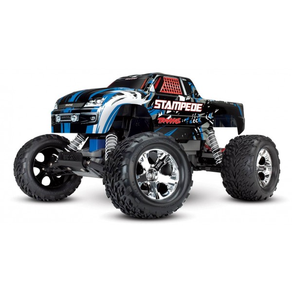 Traxxas Stampede XL-5 2WD 1/10 Brushed RTR Monster Truck, blue