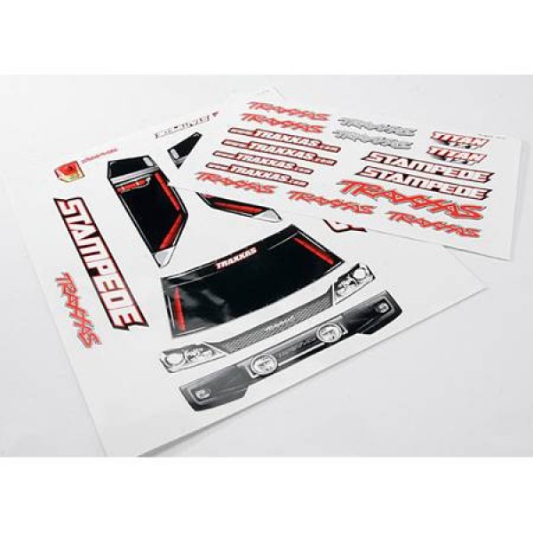 Traxxas Stampede Decal Sheet
