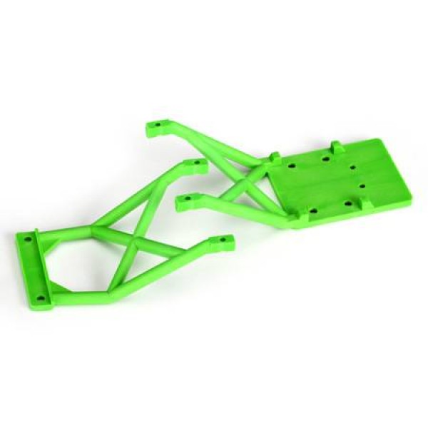 Traxxas Skid Plates Front / Rear Green
