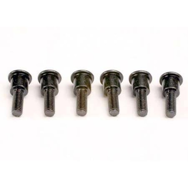 Traxxas Shock Attachment Screws, 3x12mm Shoulder Screws (6)