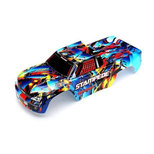 Traxxas Rock n' Roll Stampede Body with Decals