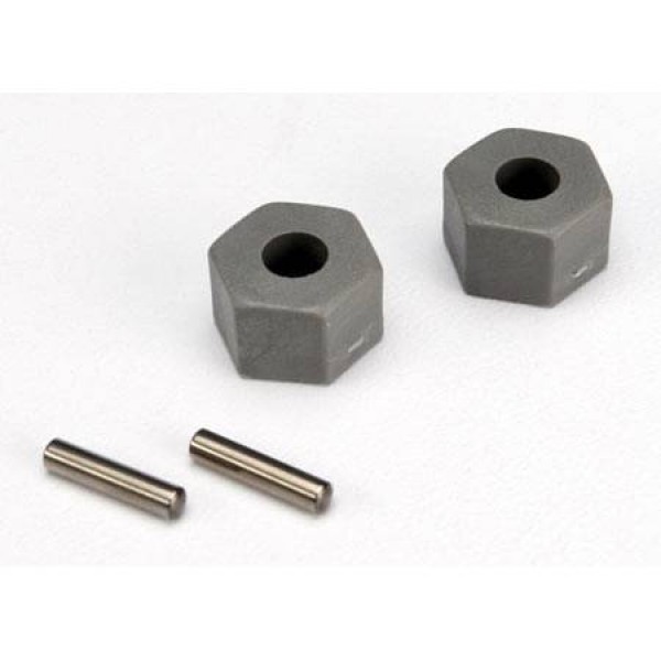 Traxxas Front Hex Wheel Hubs, 2.5x12mm (Rustler/Stampede) (2)