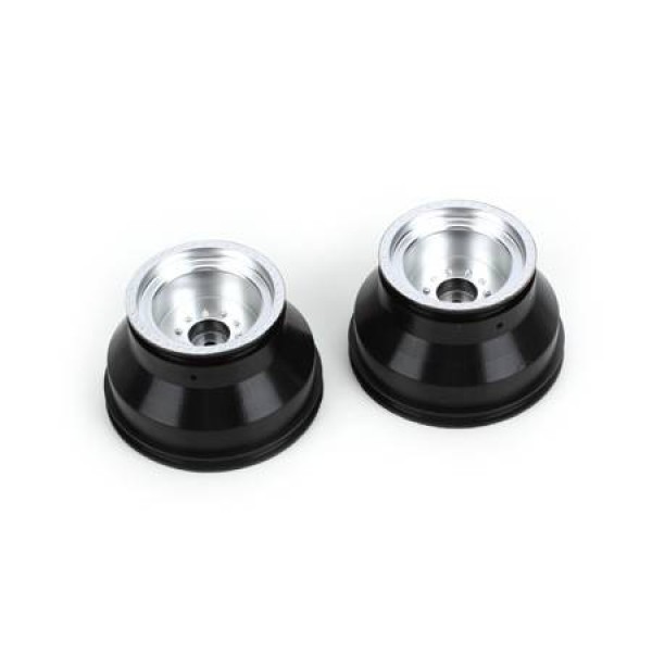 Traxxas Monster Jam Satin Chrome Wheels (2)