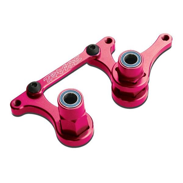 Steering Bellcranks/Drag Link Pink-Anodized