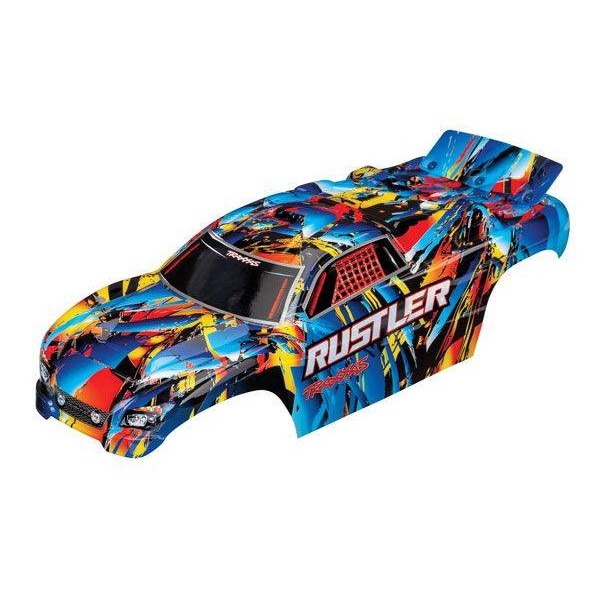 traxxas body rustler