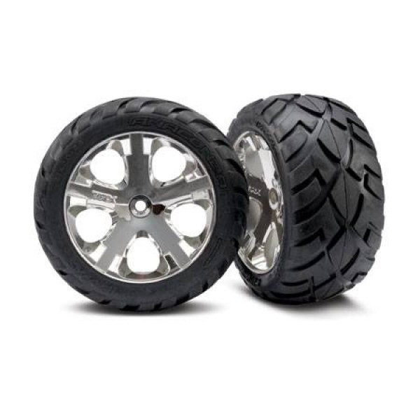 Traxxas Anaconda pre-assembled rear tires with All-Star wheels (2)