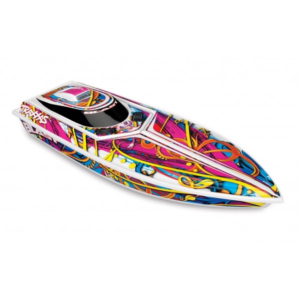 Traxxas Blast High Performance Race Boat with TQ 2.4GHz Radio System RTR Multi Color
