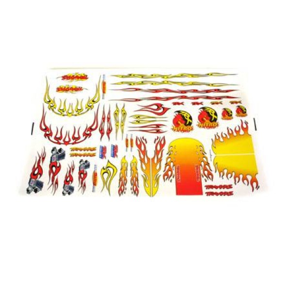 Traxxas Decal Sheet Flames