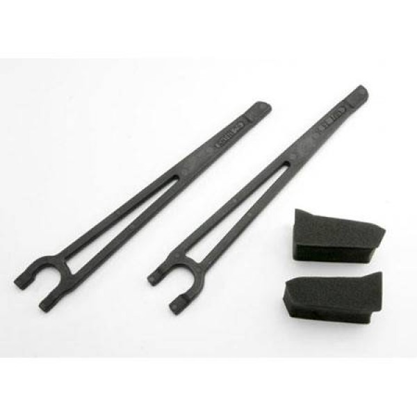 Traxxas E-Maxx Hold Downs/Battery Left & Right Foam Spacers