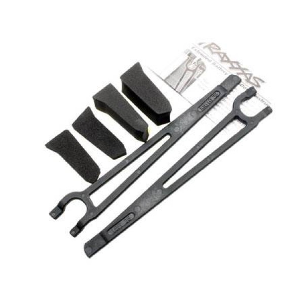 Traxxas E-Maxx Hold Downs Battery Left & Right