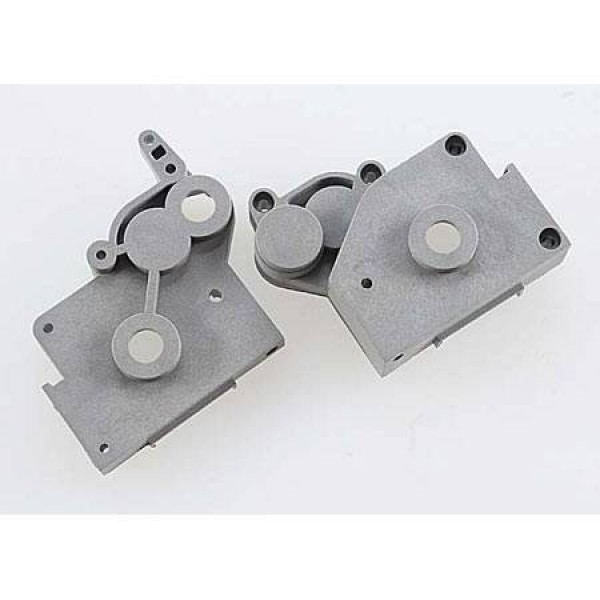 Traxxas Gearbox Halves Gray Left & Right