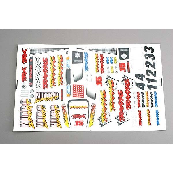Traxxas Nitro Sport Decal Sheet