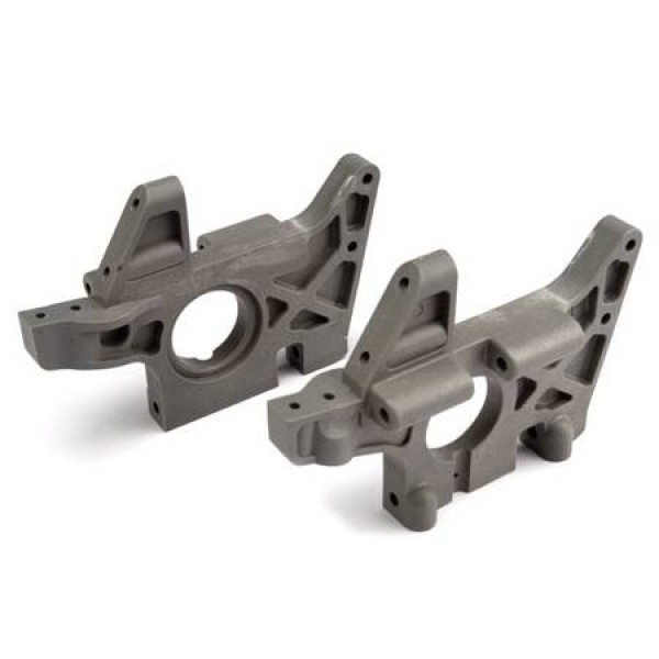 Traxxas Left/Right Front Bulkhead Halves, Gray (2)