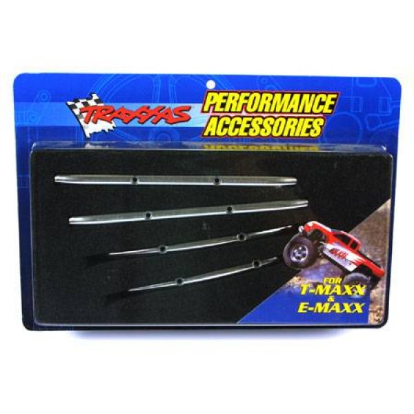 Traxxas T-Maxx Bumpers Brushed Aluminum Front / Rear