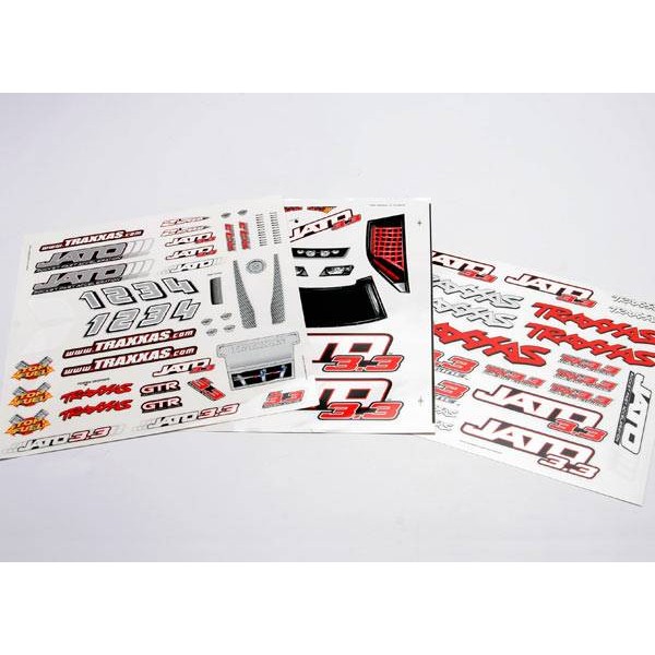 Traxxas Jato 3.3 Decal Sheet