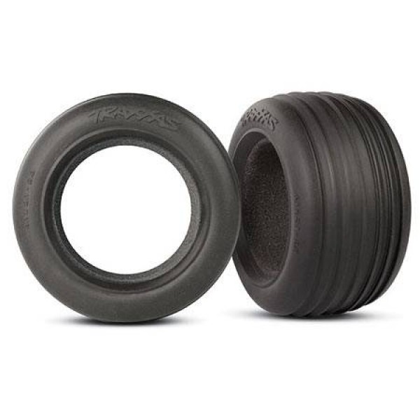 Traxxas Tires Ribbed Front 2.8" with Insert (2)