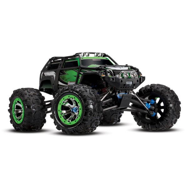 Summit 1/10 4WD Electric Extreme Terrain Monster Truck, Green