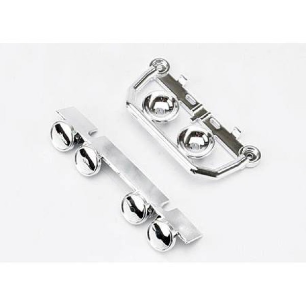 Traxxas Lightbar Front Bumper Chrome Roof Lightbar Chrome