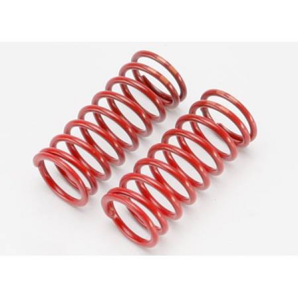 Traxxas Spring/Shock Red Long GTR 5.4 Rate Double Orange Stripe