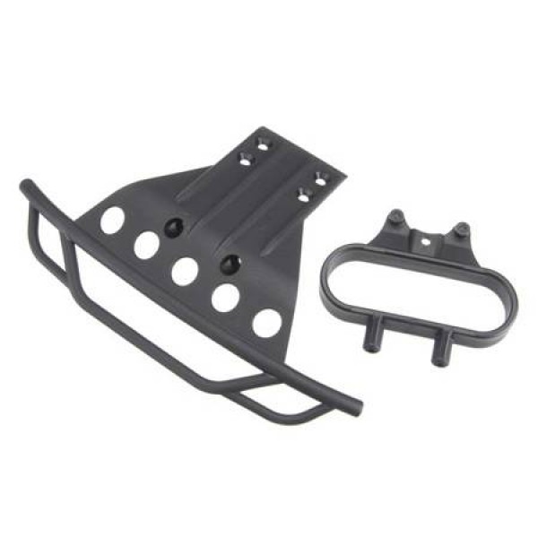 Traxxas Front Bumper & Mount, Black