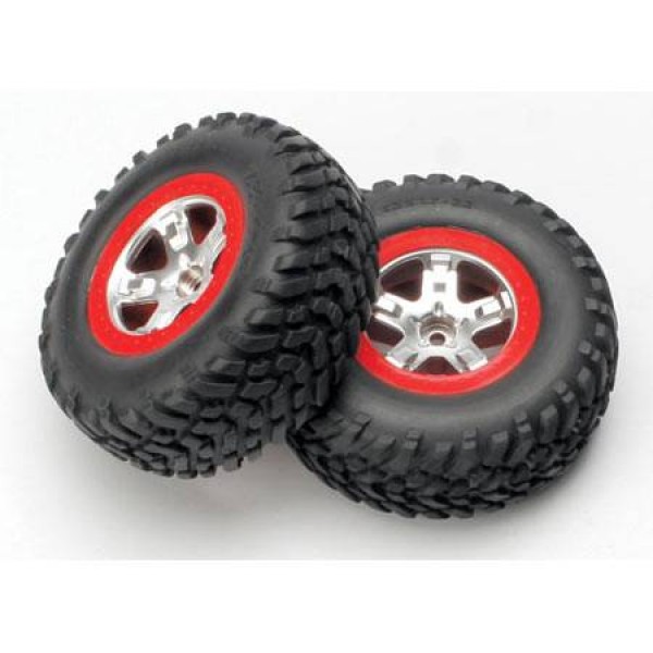 Traxxas Tires Wheels Assembled Front (2)