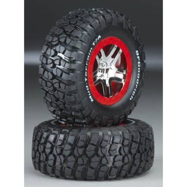 traxxas slash rear wheel assembly