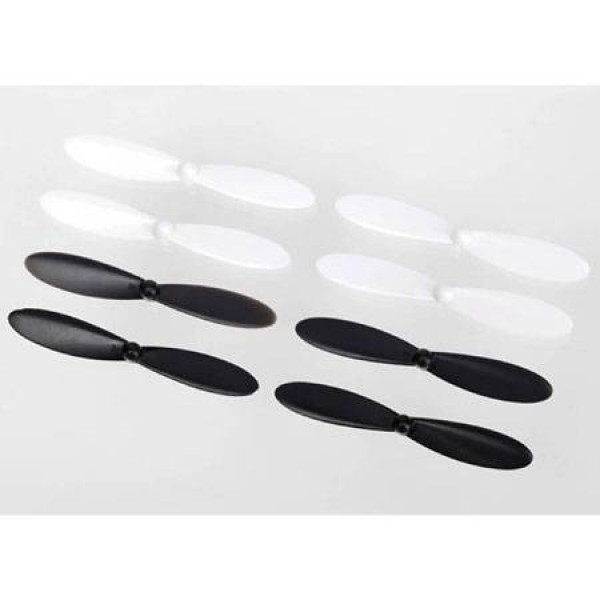 Traxxas QR-1 Rotor Blade Set White (4) Black (4)