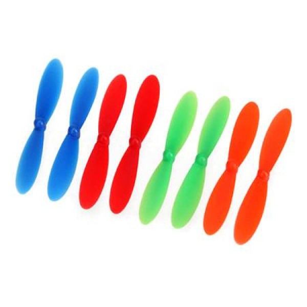 Traxxas QR-1 Rotor Blade Set Red/Blue/Green/Orange (8)