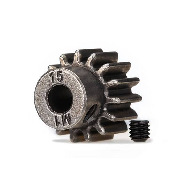 Traxxas Gear, 15T pinion, 1.0M