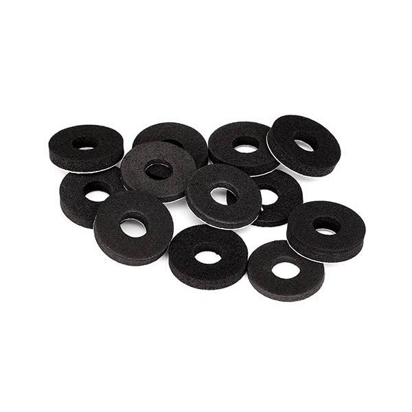 Traxxas Body washers foam 2mm (2) 3mm (2) 4mm (4)