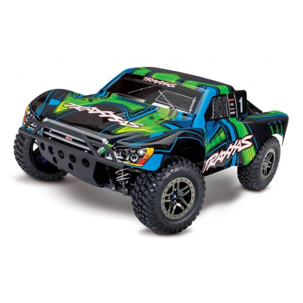 Traxxas Slash 4X4 Ultimate 1/10 Scale 4X4 Electric Short Course Truck RTR (green)